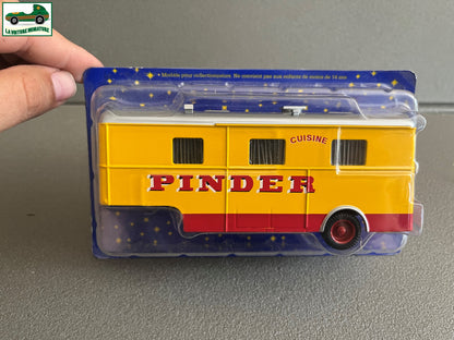 Voiture Miniature Remorque Cuisine Cirque Pinder au 1/64