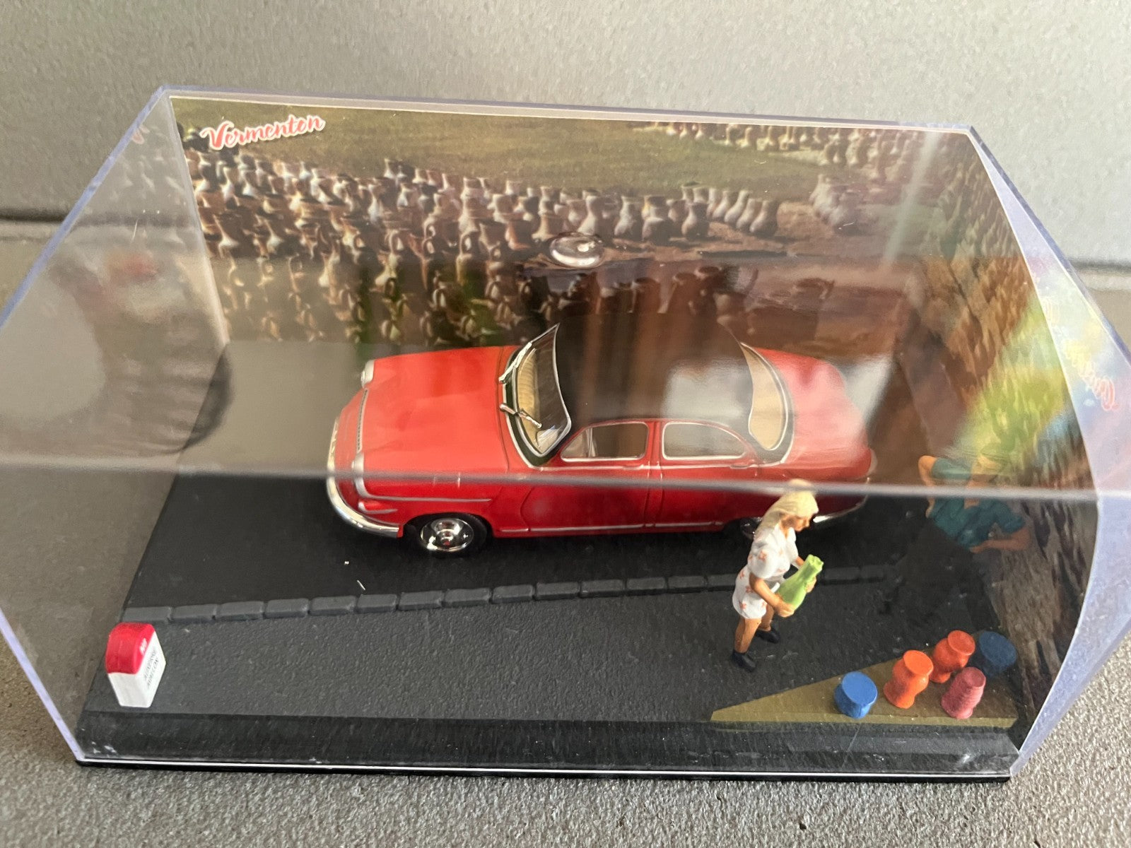 Voiture Miniature Panhard PL 17 Etape 45 La Route Bleue RN7 1/43