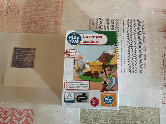 Jouet Asterix Obelix Panoramix La Potion Magique Playtive Clippys Type Lego