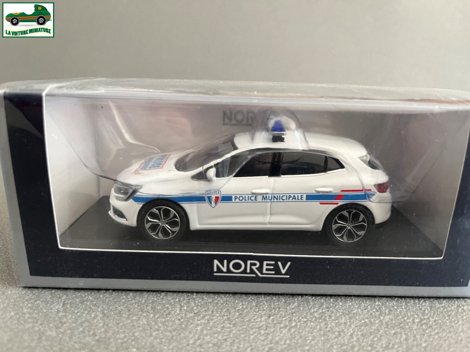 Voiture Miniature Renault Megane Police Municipale 2016 Norev au 1/43