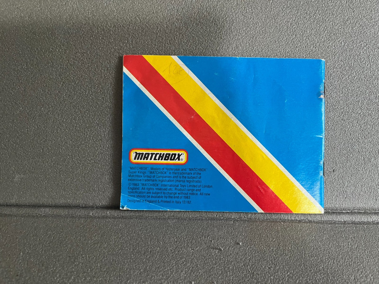 Ancien Dépliant Documentation Catalogue Jouet Voiture Matchbox 1983