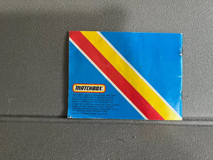 Ancien Dépliant Documentation Catalogue Jouet Voiture Matchbox 1983