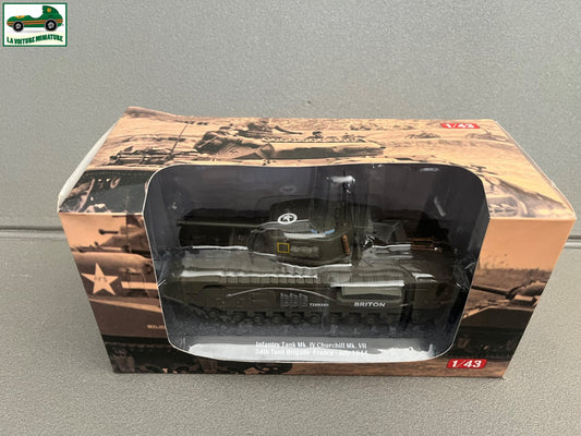 Miniature Militaire Blindé Char Infantry Tank Mk. IV Churchill France 1944 1/43