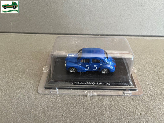 Voiture Miniature Renault 4CV Berline Bol D'Or R 1063 1952 Eligor au 1/43