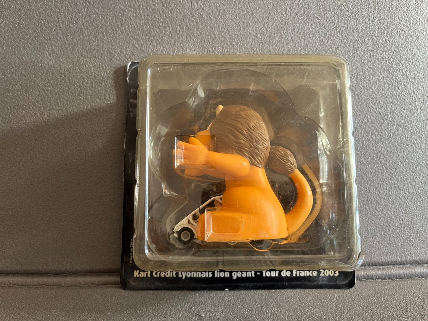 Voiture Miniature Kart Crédit Lyonnais Lion Tour de France 2003 Vélo Norev 1/43