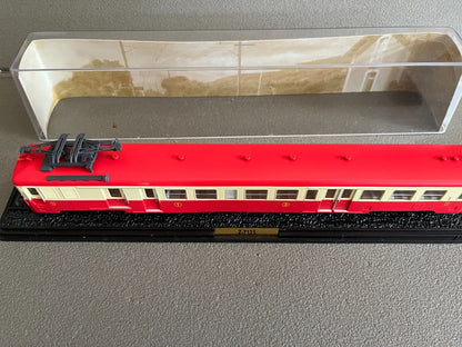 Maquette Miniature Autorail Train Z-7125 Editions Atlas HO au 1/87