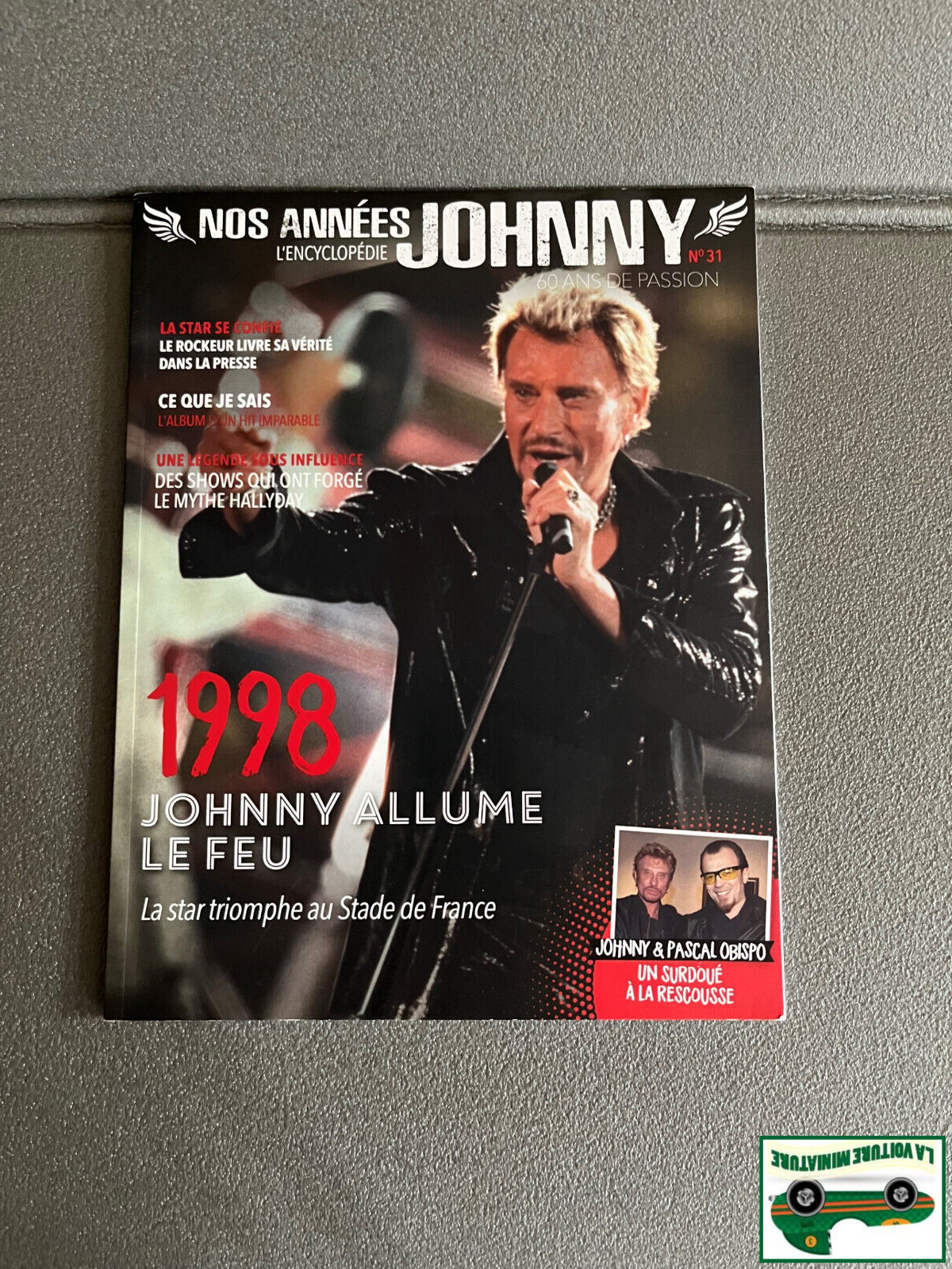 Figurine de Collection Johnny Hallyday Allume le Feu N°31