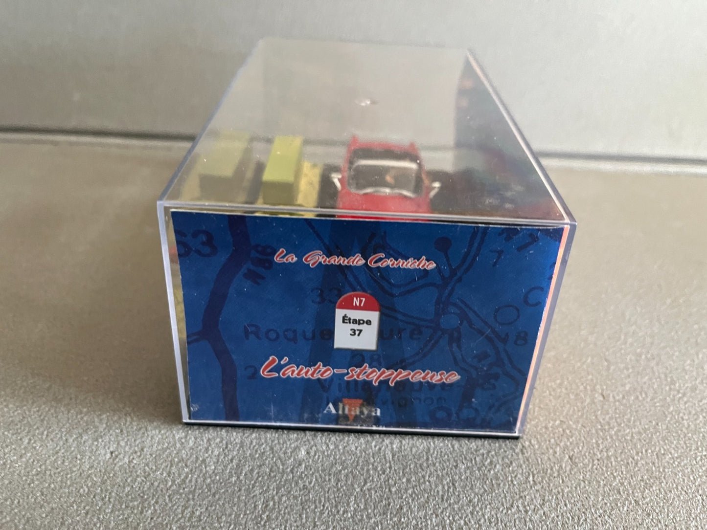 Voiture Miniature Simca Océane Etape 37 La Route Bleue RN7 1/43