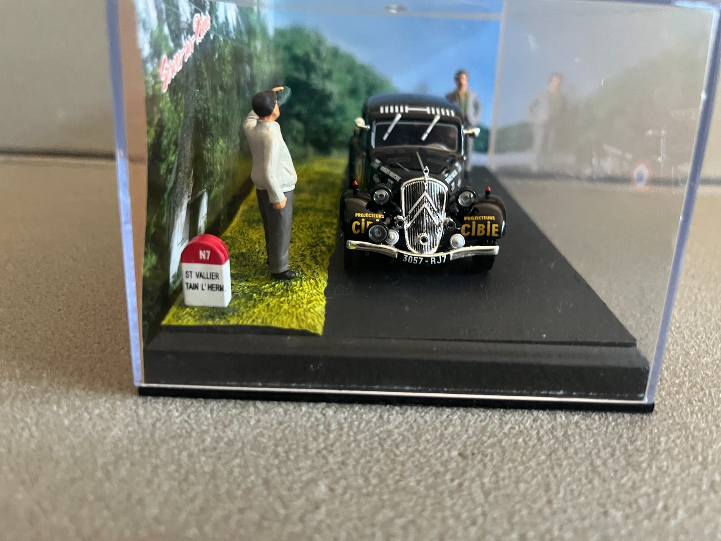 Voiture Miniature Citroen Traction 7 Etape 20 La Route Bleue RN7 1/43