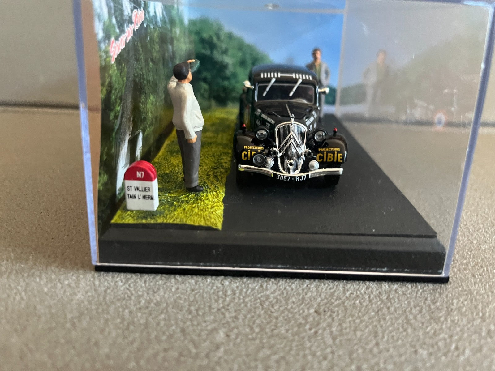 Voiture Miniature Citroen Traction 7 Etape 20 La Route Bleue RN7 1/43