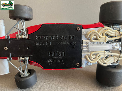 Ancienne Voiture Miniature Ferrari 312 B3 Lauda F1 Polistil Italy au 1/16