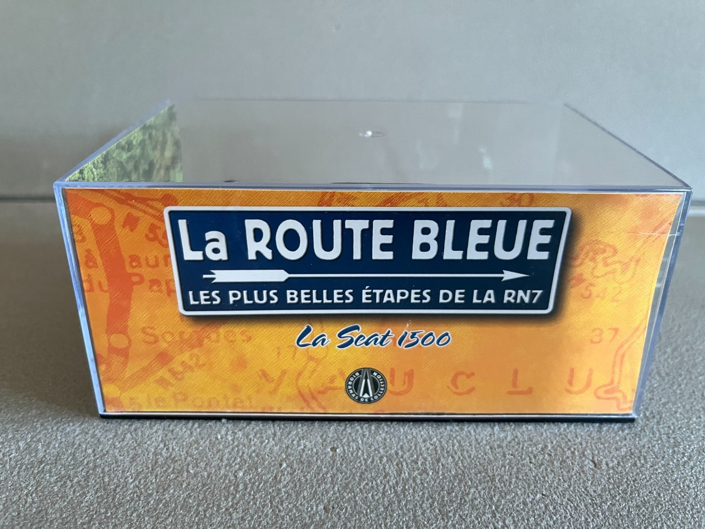 Voiture Miniature Seat 1500  Etape 8 La Route Bleue RN7 1/43