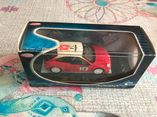 Voiture miniature Citroen Xsara WRC 2001 1567 Solido au 1/43