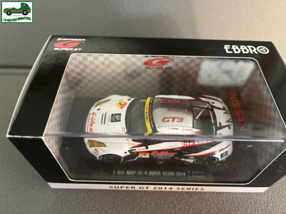 Voiture Miniature B-Max NDDP GT-R Super GT300 2014 Ebbro au 1/43