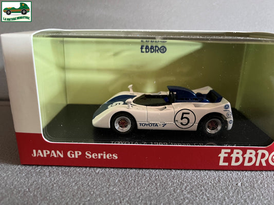 Voiture Miniature Toyota 7 1969 Japan Gp Ebbro au 1/43