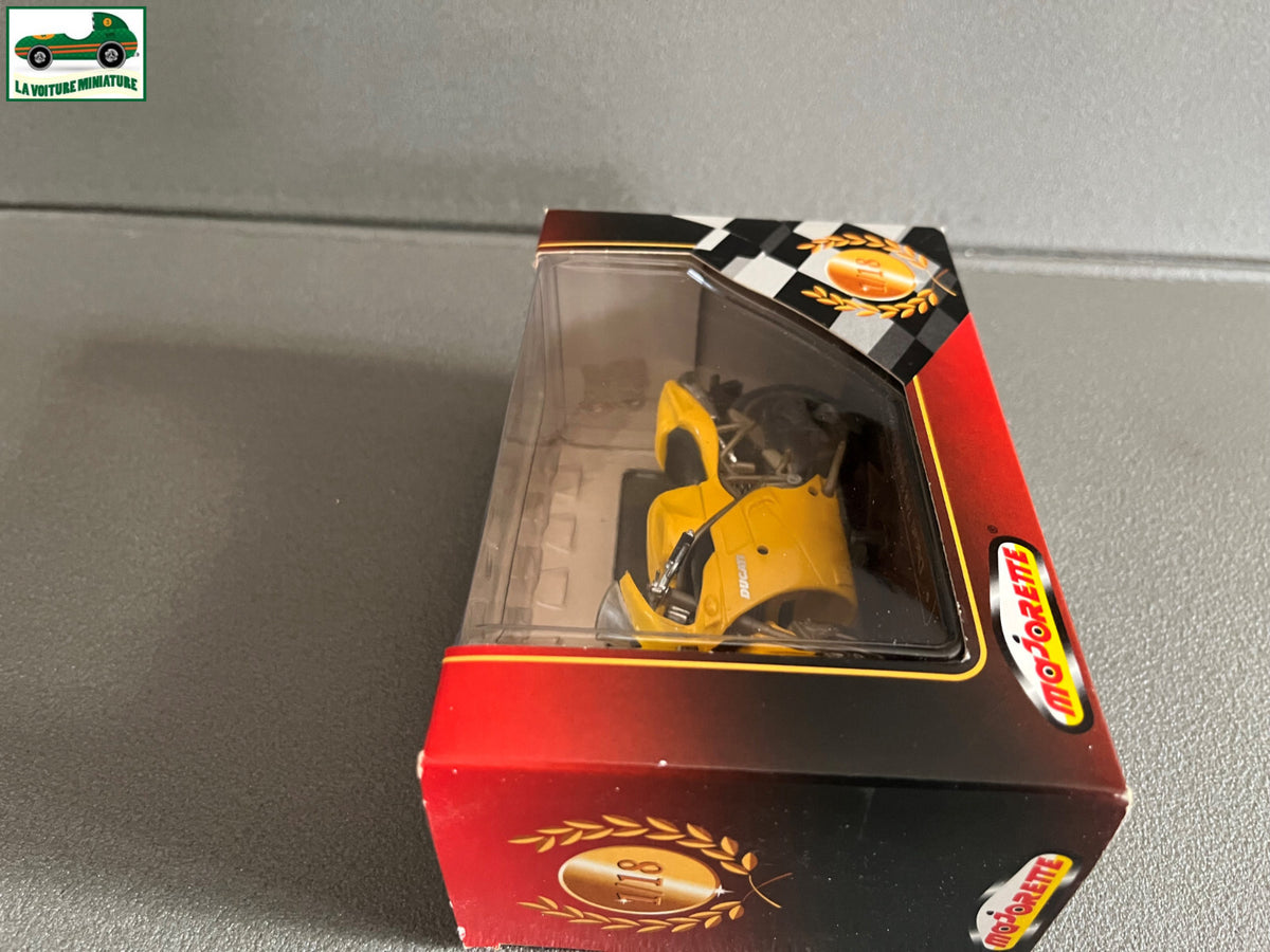 Moto miniature Ducati 748 Strada Biposto Majorette au 1/18