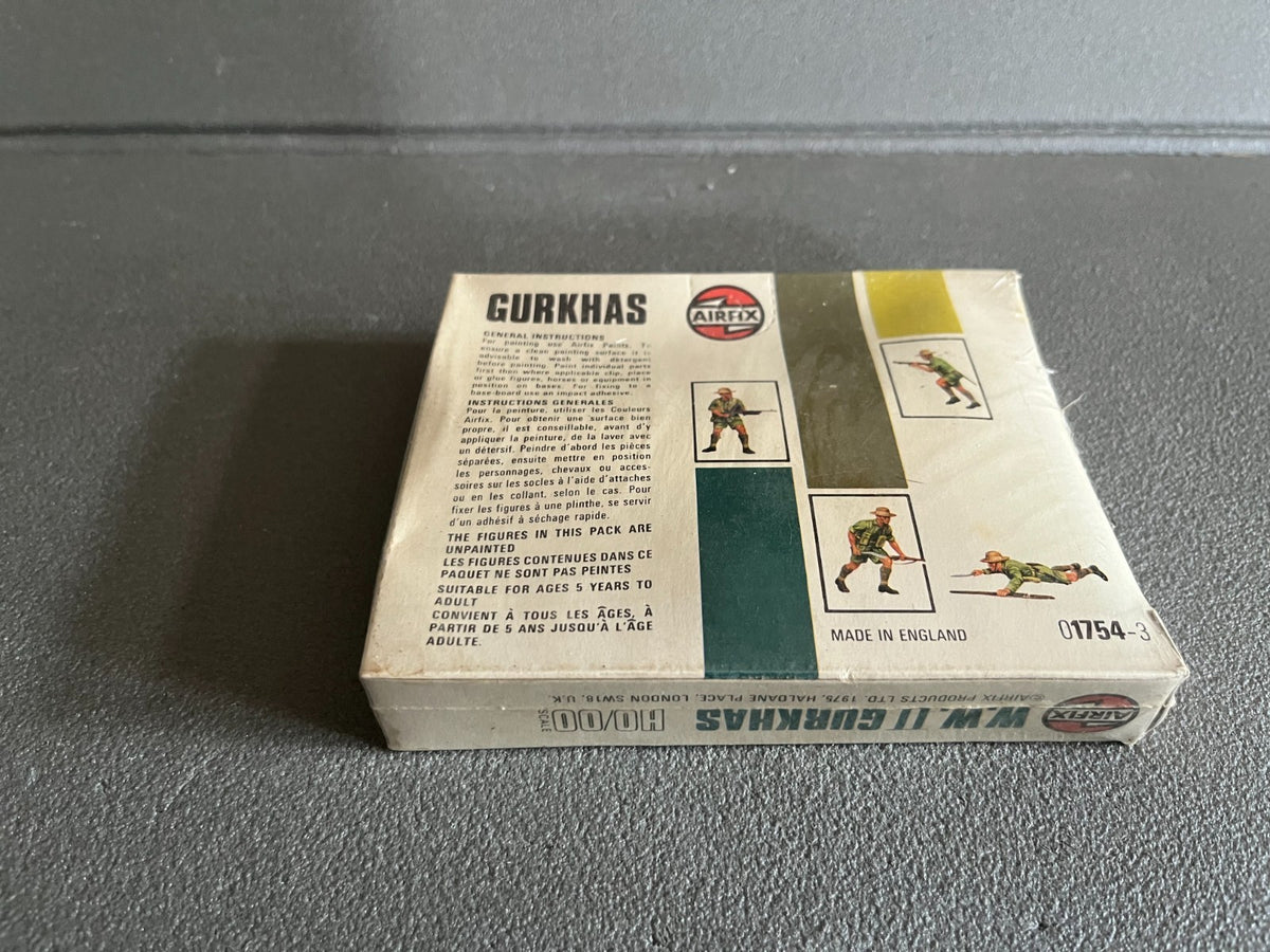 Maquette Militaire Figurine Soldat HO/OO Airfix WWII Gurkhas 1/72