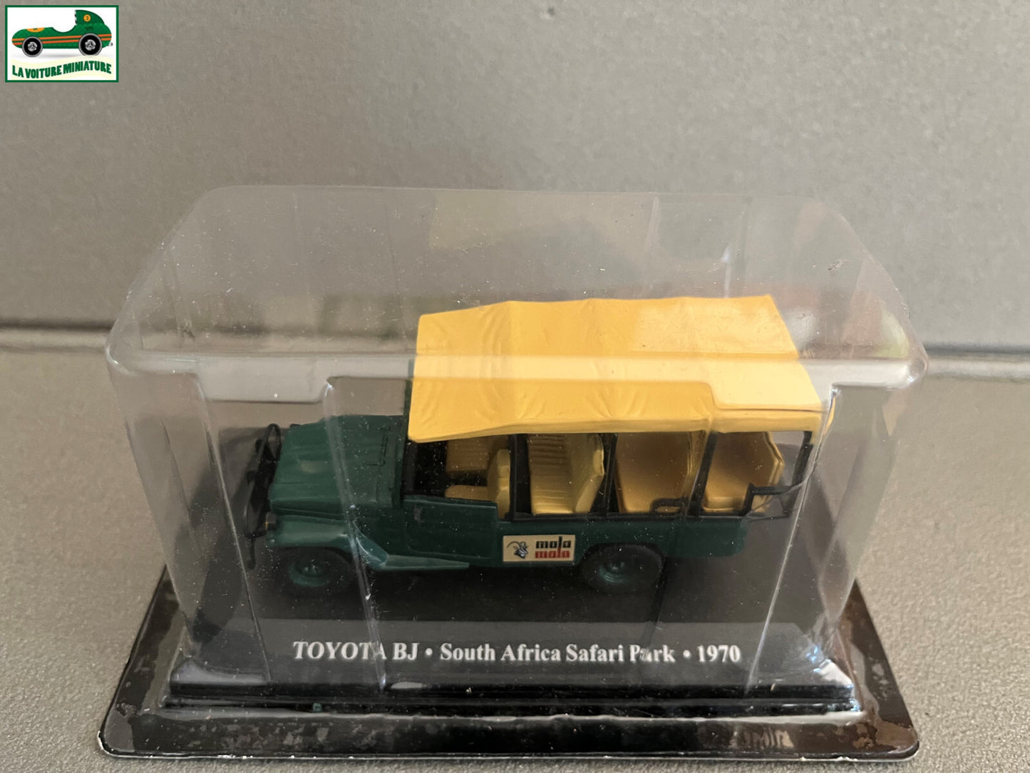 Voiture Miniature Toyota BJ Africa Safari Park 1970 Taxi Du Monde au 1/43 Altaya