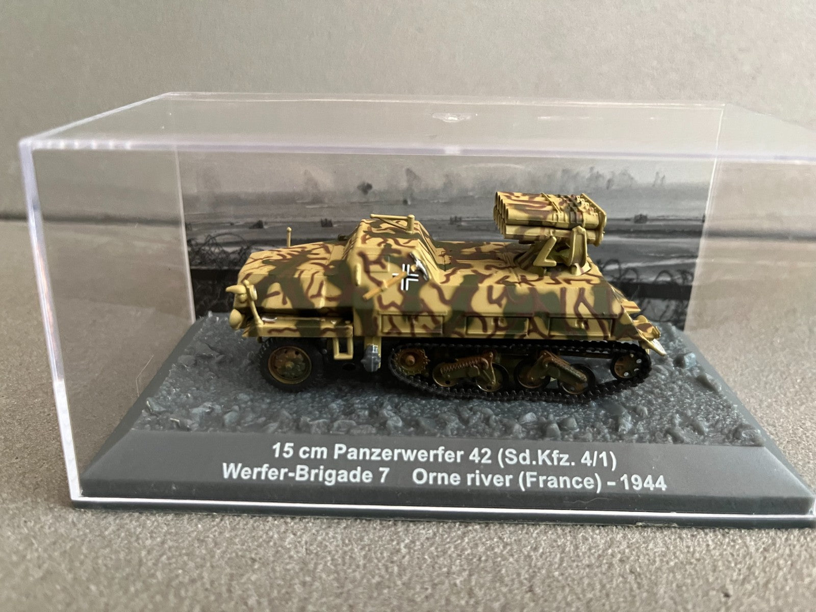 Miniature Militaire Char Tank Blindé 15 cm Panzerwerfer 42 Sd.Kfz. Altaya 1/72