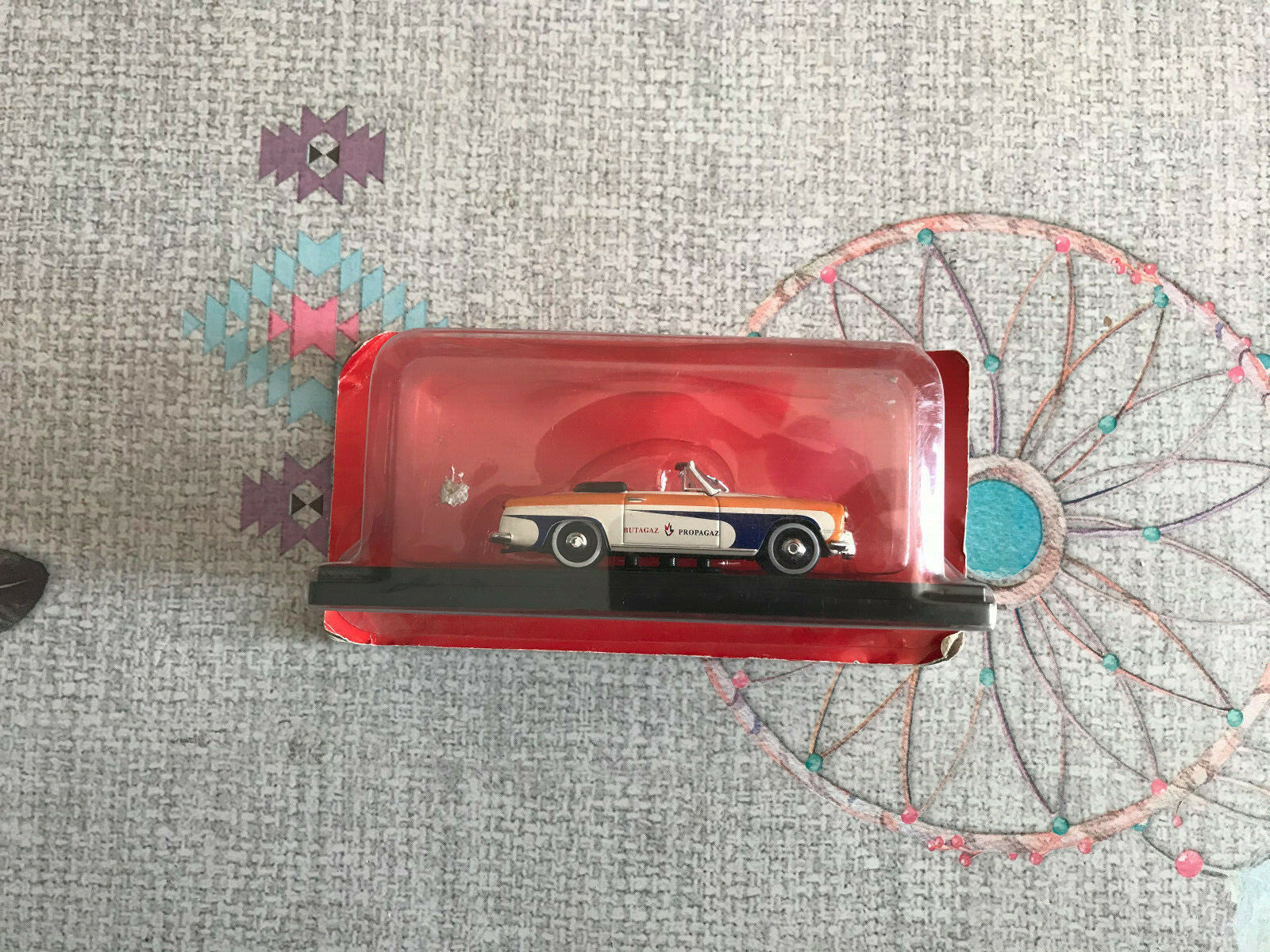 Voiture miniature Simca Week End Butagaz Auto Plus Hachette au 1/43