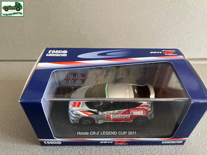 Voiture Miniature Honda CR-Z Legend Cup 2011 Ebbro au 1/43