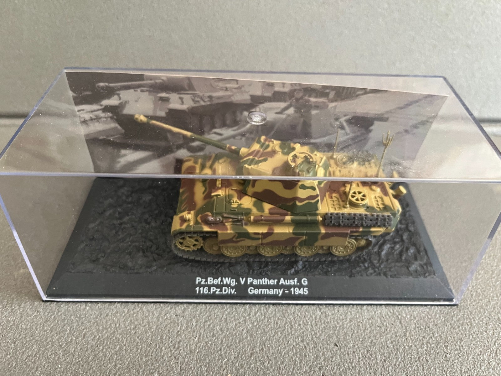 Miniature Militaire Char Tank Blindé Pz.Bef.Wg. V Panther Ausf. G Altaya 1/72