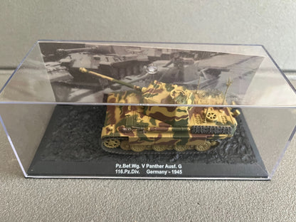 Miniature Militaire Char Tank Blindé Pz.Bef.Wg. V Panther Ausf. G Altaya 1/72