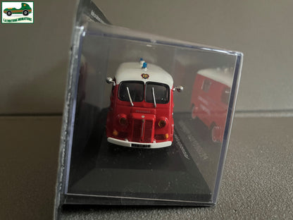 Voiture Miniature Camion Peugeot D3A Pompiers au 1/43