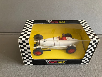 Voiture Miniature Circuit Bugatti Type 59 Pink Kar Slot Spain 1/32