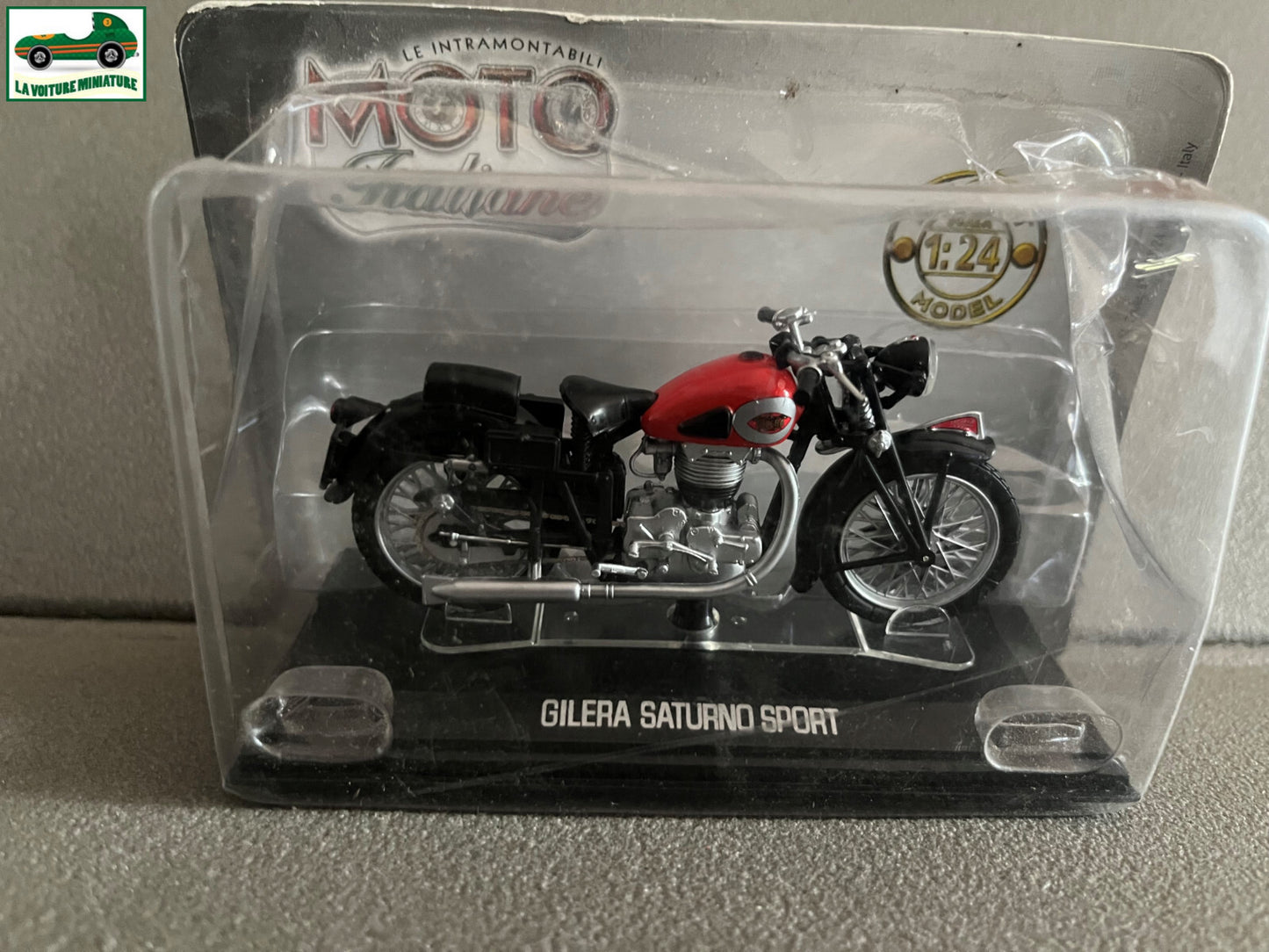 Moto miniature Italienne Gilera Saturno Sport Starline 1/24