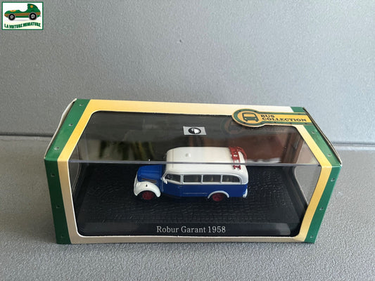 Voiture miniature Robur Garant 1958 Autobus Bus Collection Atlas 1/72