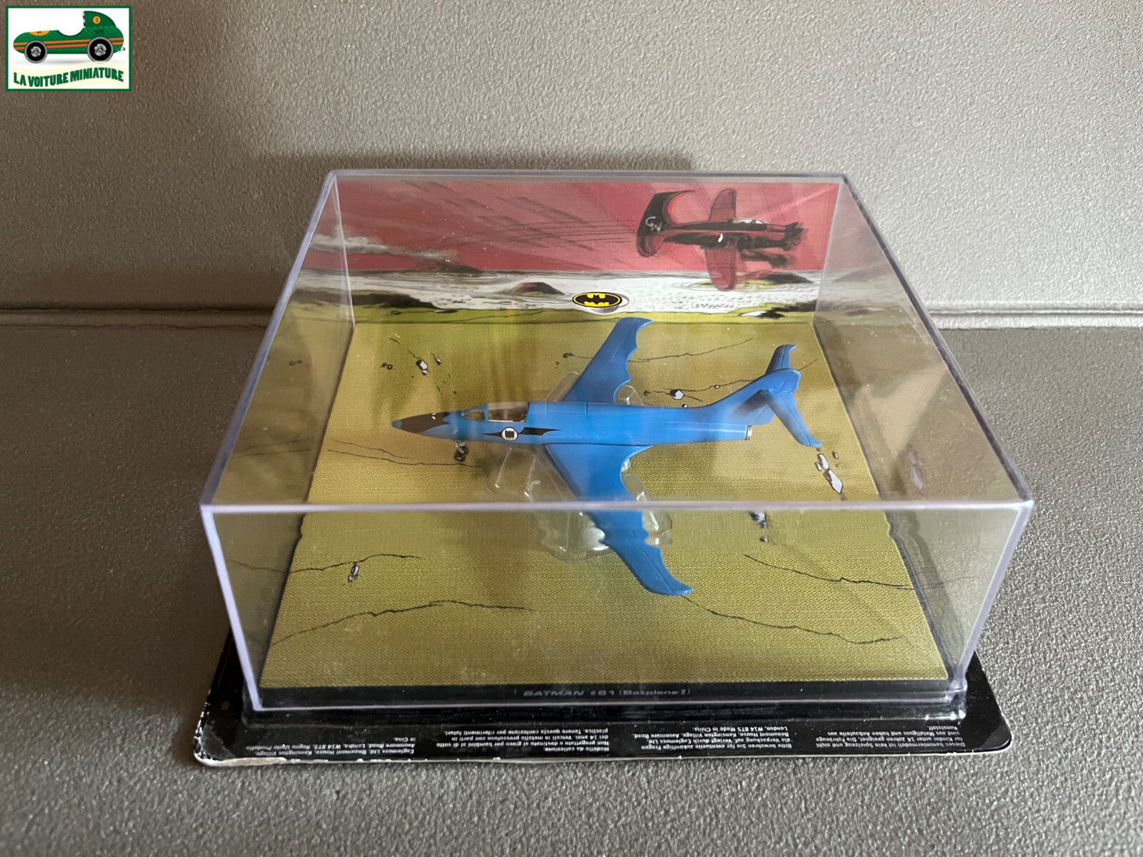 Avion Miniature Batmobile Les Véhicules de Batman Batman #61 Batplane II 1/43