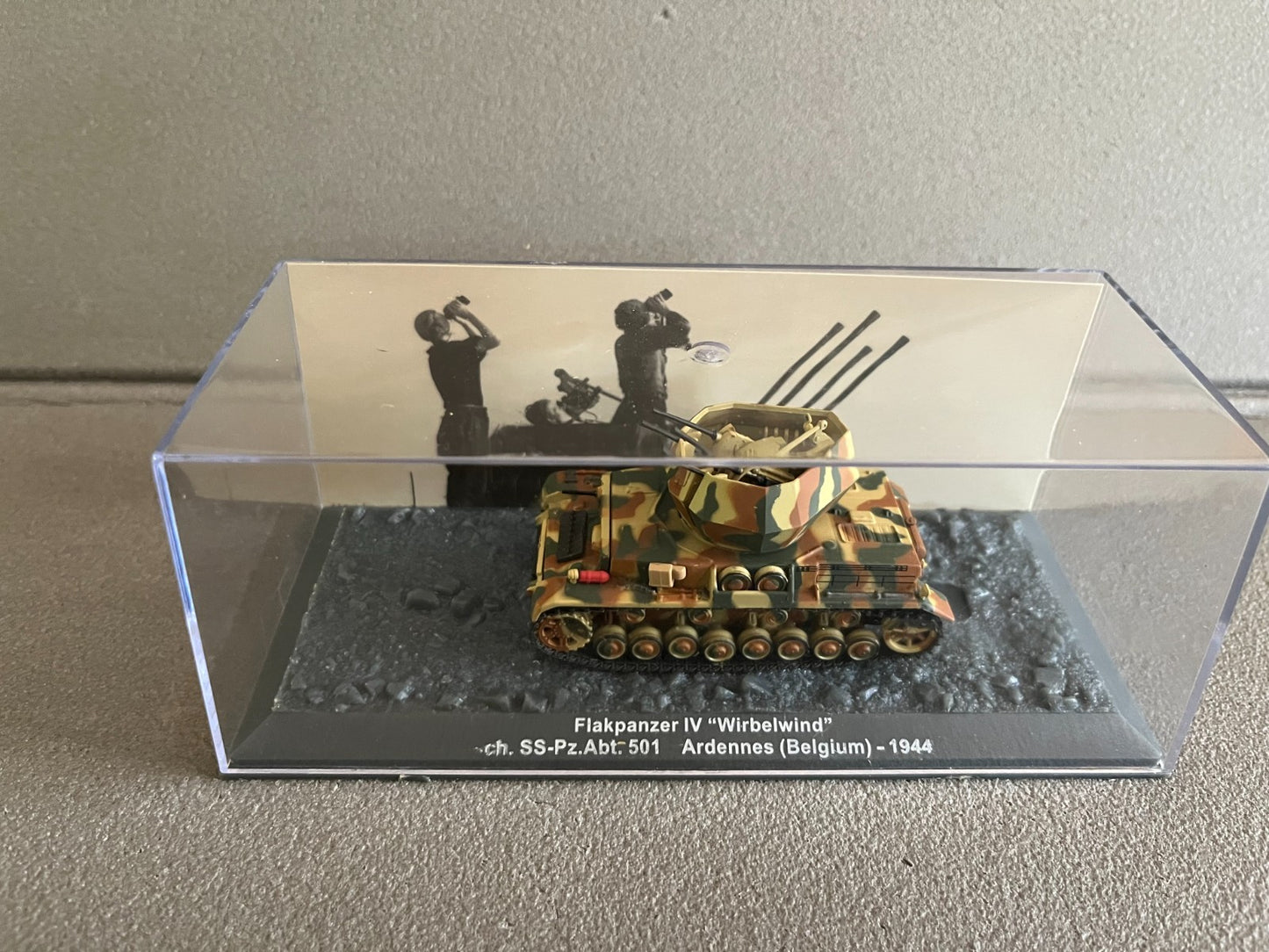 Miniature Militaire Char Tank Blindé Flakpanzer IV Wirbelwind Altaya 1/72
