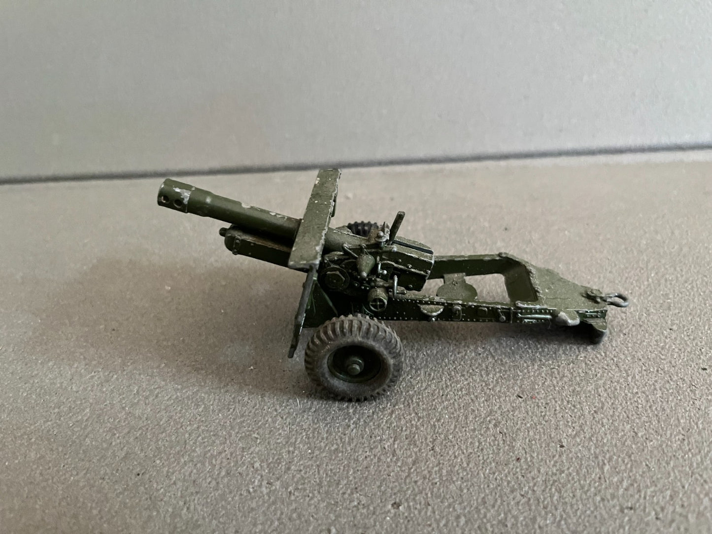 Ancienne Miniature Militaire Canon Crescent Toys England Epave
