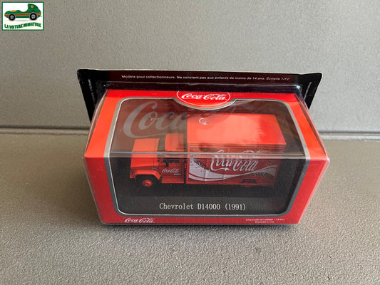 Voiture miniature Camion Livraison Coca Cola Chevrolet D14000 1991 au 1/72