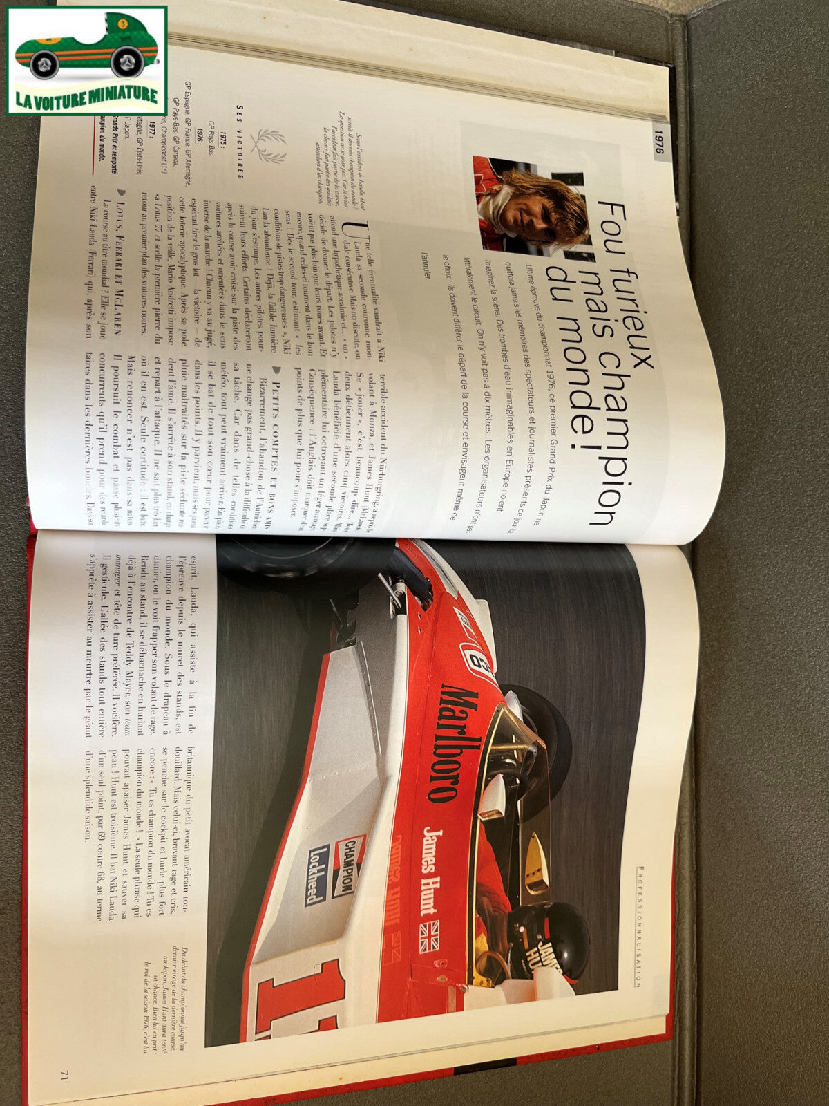 Livre Voiture Automobile Les Riches Heures de la Formule 1 Mango