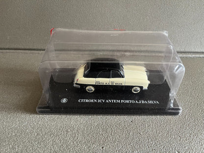 Voiture miniature Citroen 2CV Antem Porto A.J Da Silva Auto Plus Hachette 1/43