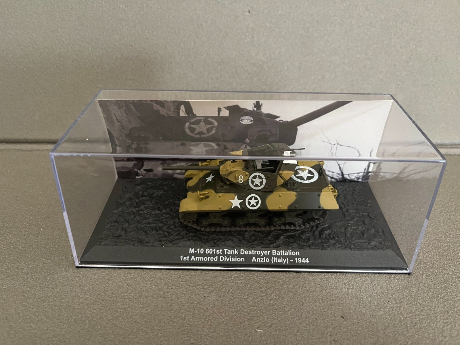 Miniature Militaire Char Tank Blindé M-10 601St Tank Destroyer Altaya 1/72