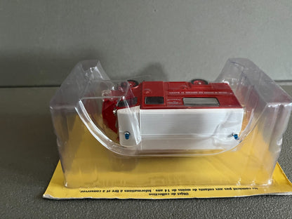 Voiture miniature Camion Citroen H HY Lamballe Pompiers Hachette 1/43