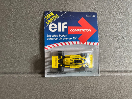 Voiture miniature F1 Renault RS 01/02 1977 Elf Competition 1/53 Type Majorette