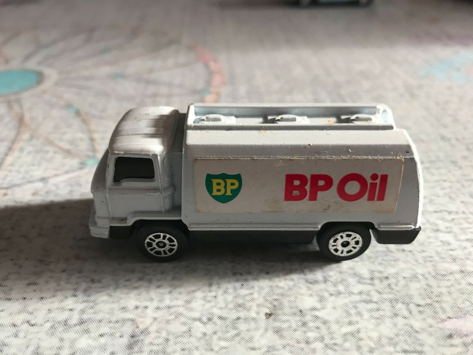 Camion Miniature Corgi Junior Petrol Tanker Oil BP Made GT Britain Ech Majorette