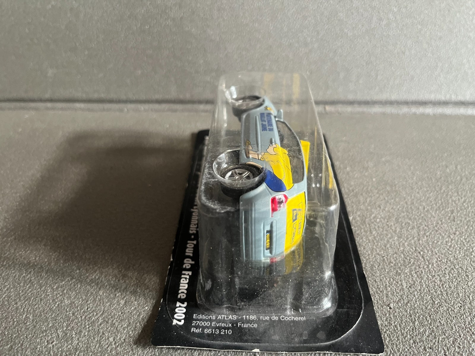 Voiture Miniature Fiat Stilo Maillot Jaune Tour de France 2002 Norev au 1/43