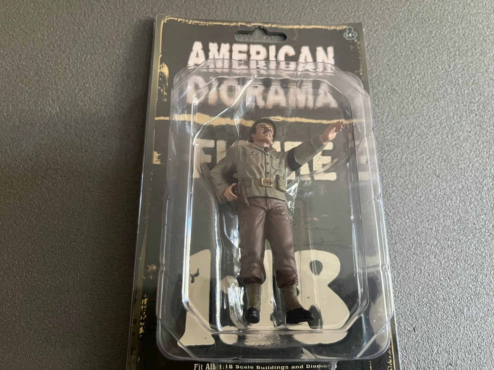 Figurine de Collection Militaire American Diorama Police 1/18