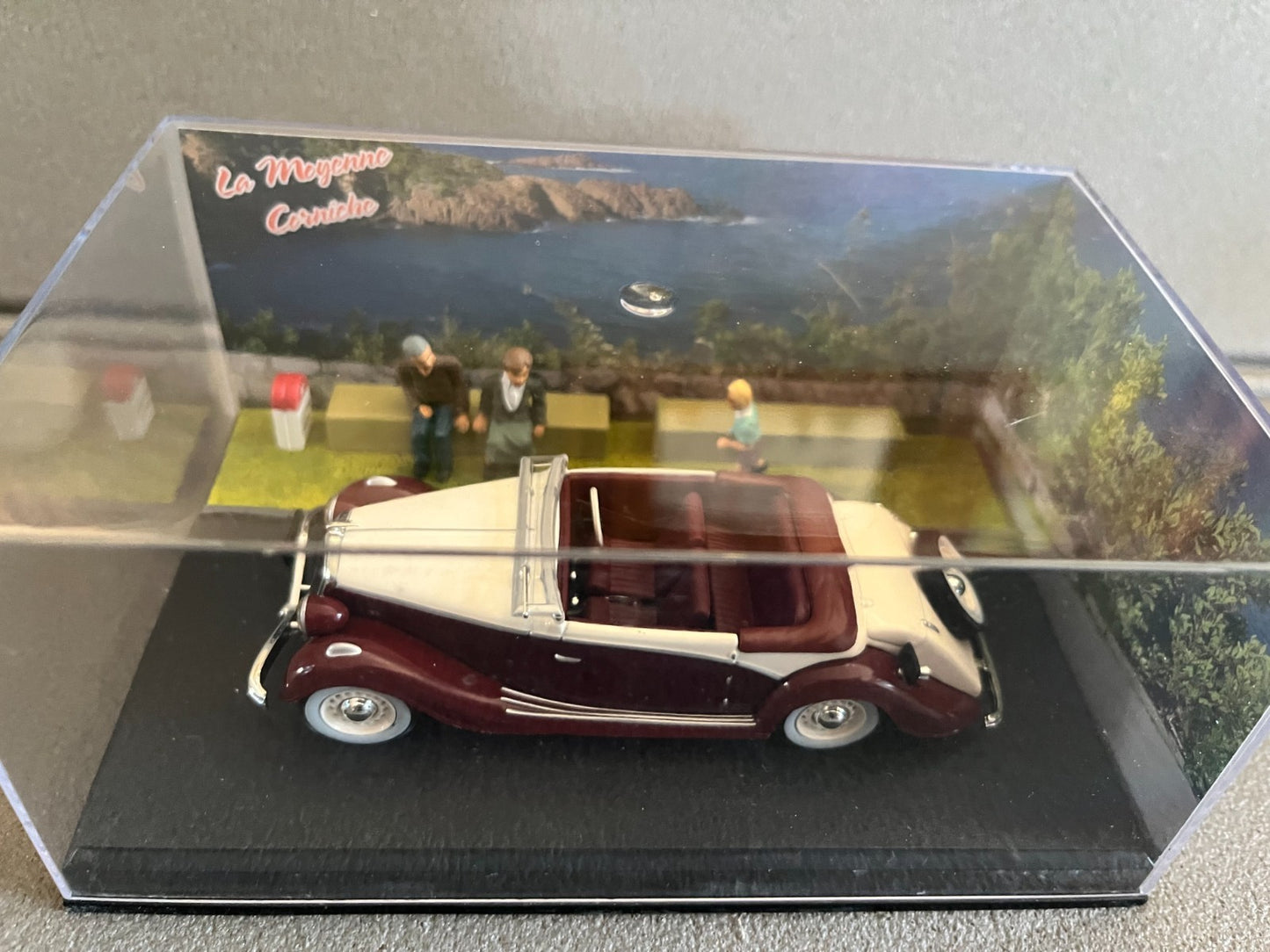 Voiture Miniature Salmson S4E Etape 38 La Route Bleue RN7 1/43