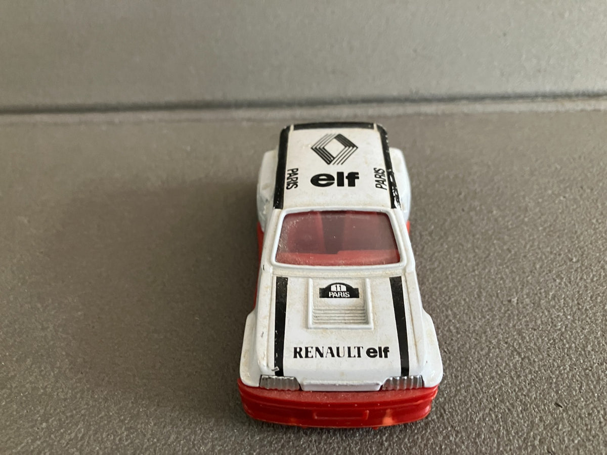 Ancienne Voiture Miniature Renault 5 R5 Turbo Rallye Paris Made Hong Kong 1/36
