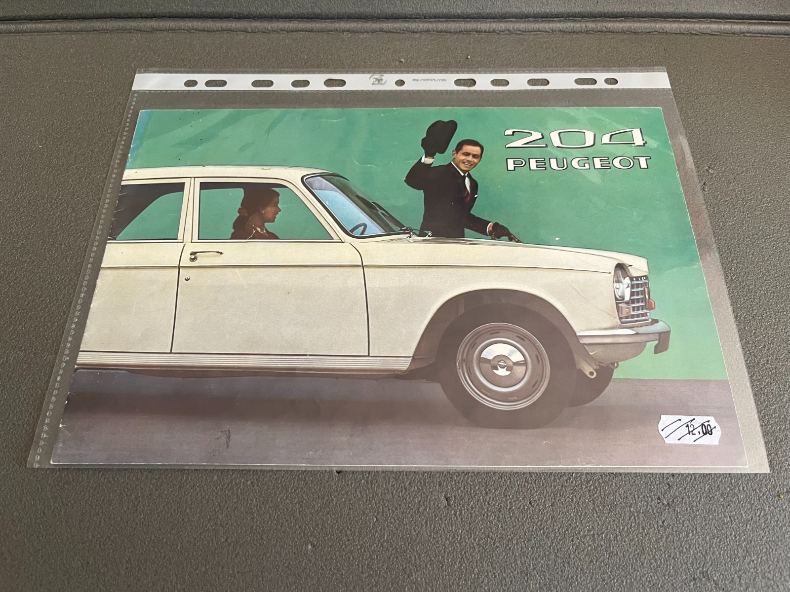 Ancien Dépliant Brochure Documentation Automobile Peugeot 204