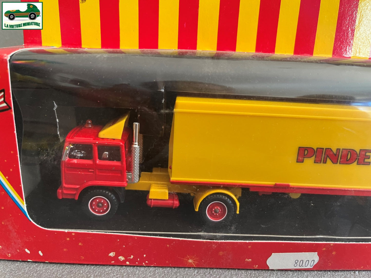 Voiture Miniature Semi Remorque Renault Transport Matériel Pinder Verem 811 1/50