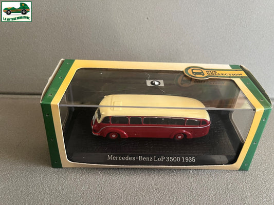 Voiture miniature Mercedes Benz LoP 3500 1935 Autobus Bus Collection Atlas 1/72