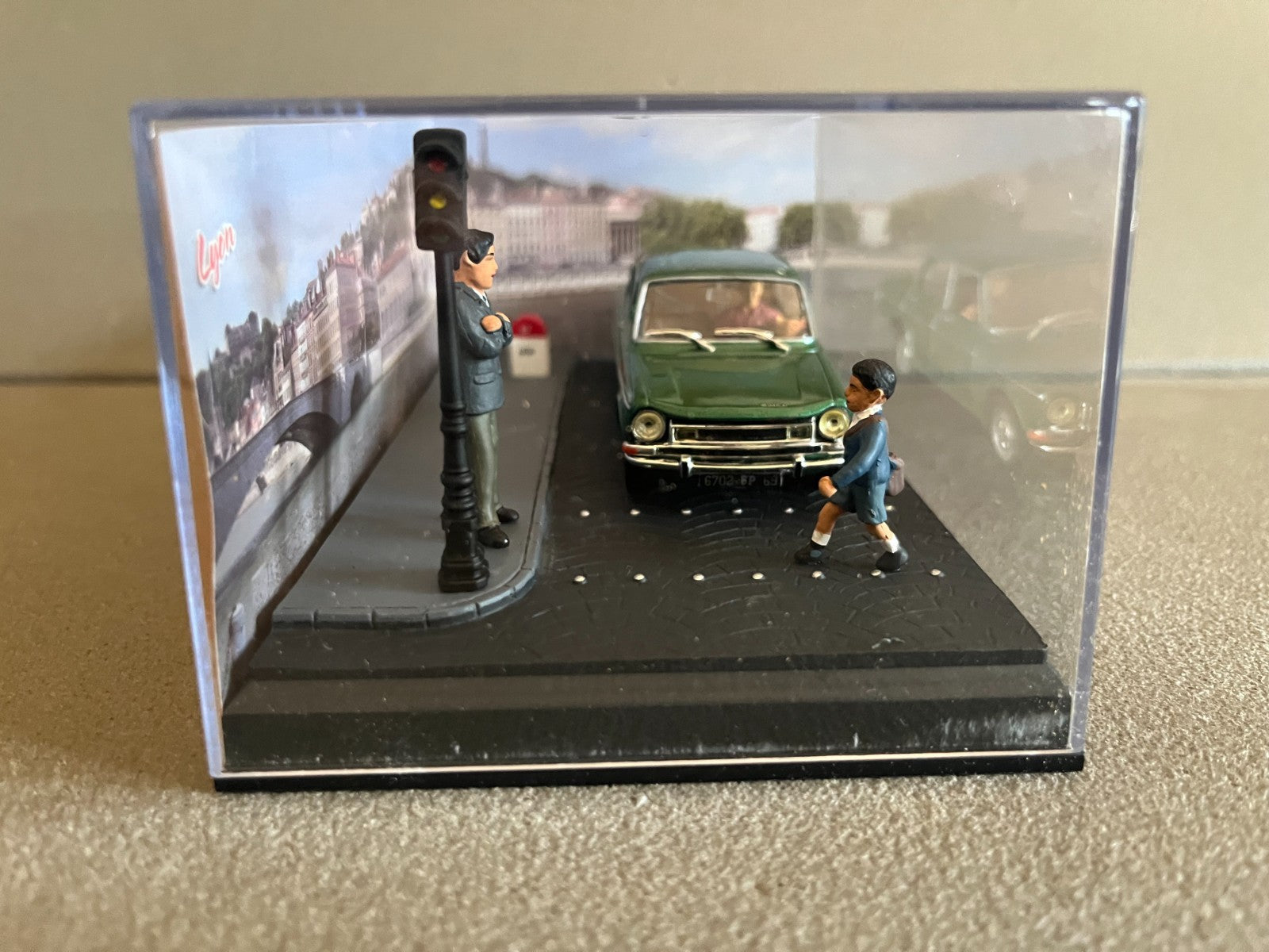 Voiture Miniature Simca 1501S Etape 17 La Route Bleue RN7 1/43