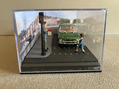 Voiture Miniature Simca 1501S Etape 17 La Route Bleue RN7 1/43